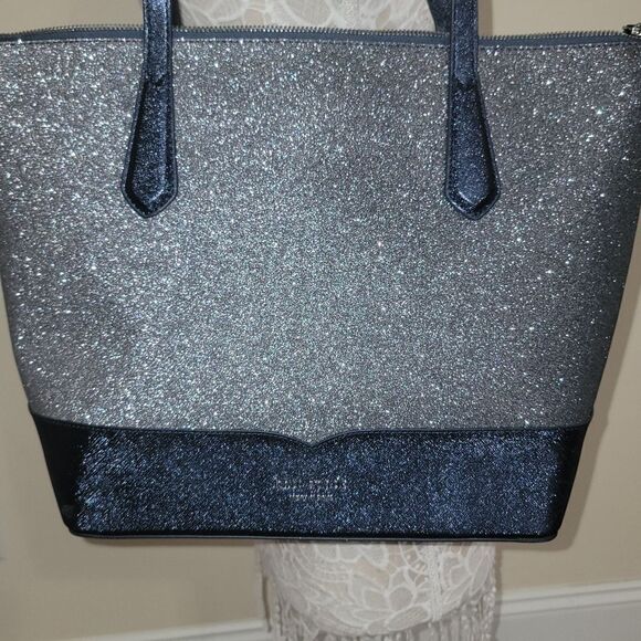 Kate Spade New York Lola Glitter Tote Large Shoulder Bag • Sold Out • NWOT - Picture 9 of 10